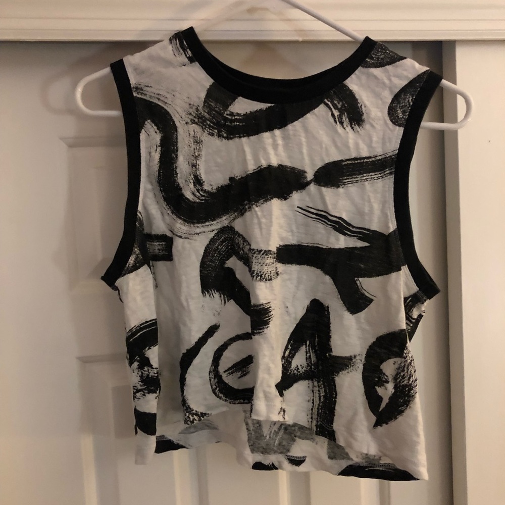 Patterned crop top